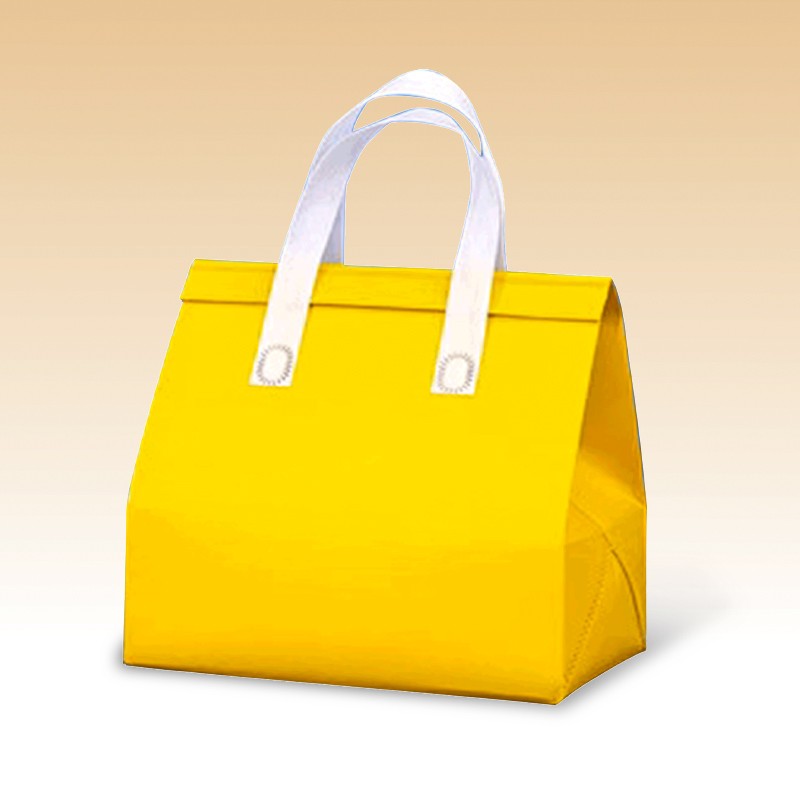 纯黄（大号）——保温翻盖手提袋